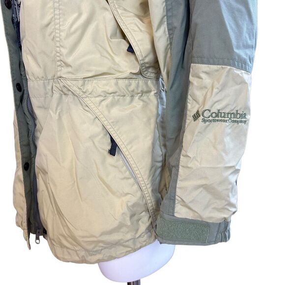 Columbia Coat Jacket Full Zip Hood Insulated Interchangeable Core Shell Womens M - Picture 7 of 15